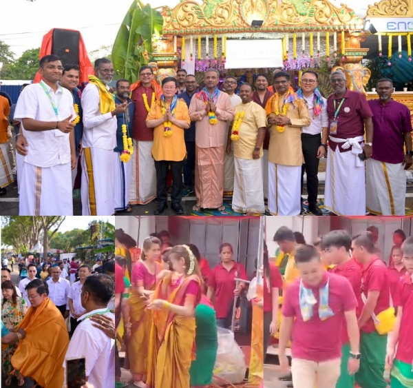 வழிபாடு செய்த சீனர்கள்