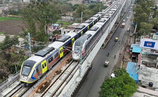 நமோ பாரத் ரயில்களின் சோதனை ஓட்டம் வெற்றி