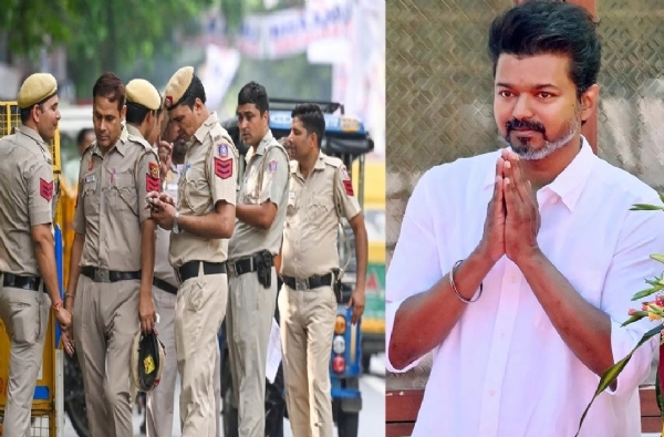 சிபிஐ விசாரணைக்கு தவெக தலைவர் விஜய் நாளை டெல்லி வருகை -  பாதுகாப்பு வழங்கக்கோரி டெல்லி காவல்துறையிடம் தவெகவினர் கோரிக்கை