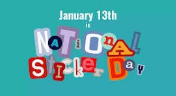 இன்று (ஜனவரி 13) தேசிய ஸ்டிக்கர் தினம்