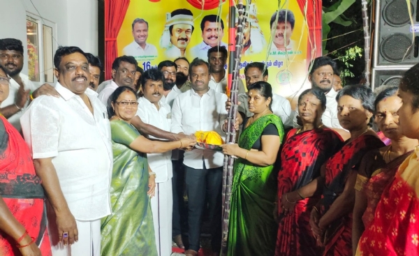 தி.மு.க. விவசாய தொழிலாளர் அணி கோவையில் சமத்துவ பொங்கல் விழா