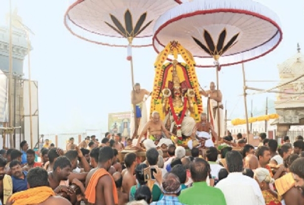 வைத்திய வீரராகவ பெருமாள் கோயிலில் தை பிரமோற்சவம் விழா - இன்று கருட சேவை உற்சவம்