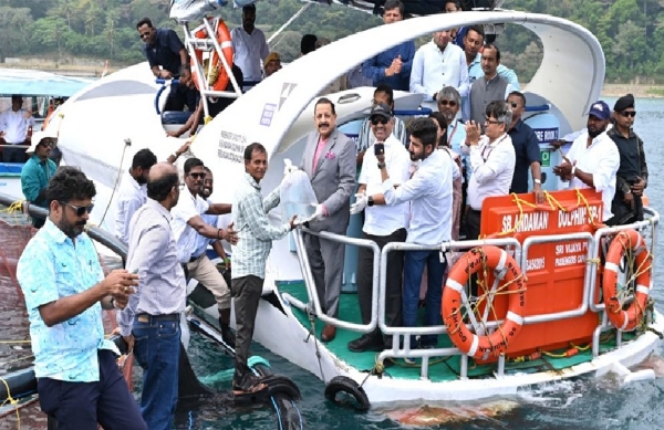 இந்தியாவின்  முதல்ஆழ்கடல்  மீன் வளர்ப்புத் திட்டம் இன்று தொடக்கம்