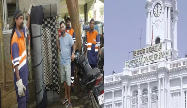 46.94 மெட்ரிக் டன் பழைய பொருட்கள் அகற்றம் - சென்னை மாநகராட்சி தகவல்