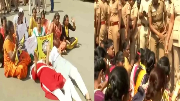 சம வேலைக்கு சம ஊதியம் கோரி இடைநிலை ஆசிரியர்கள் தொடர் போராட்டம் - 500க்கும் மேற்பட்ட ஆசிரியர்கள் இன்று கைது