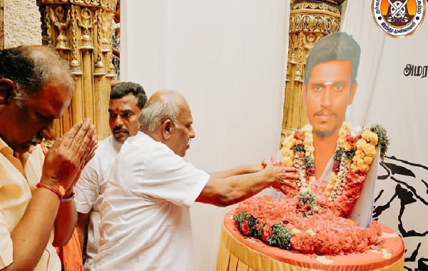 திமுக அரசுக்கு முருக பக்தர்கள் தக்க பதிலடி கொடுப்பார்கள் - காடேஸ்வரா சுப்ரமணியம்