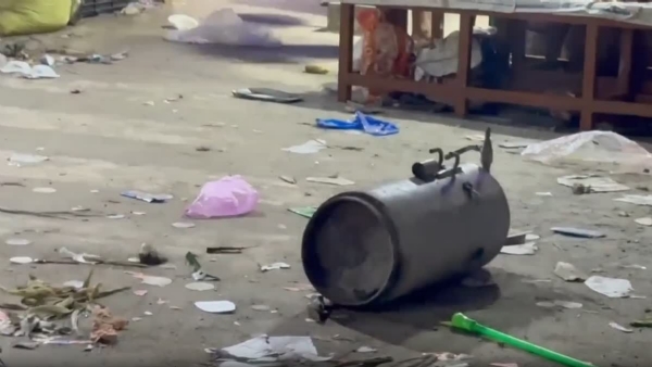 गैस सिलेंडर विस्फोट से महिला की मौत