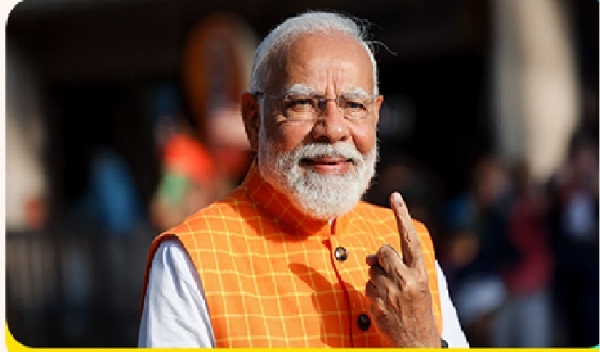 பிரதமர் மோடி தேசிய வாக்காளர் தின வாழ்த்து