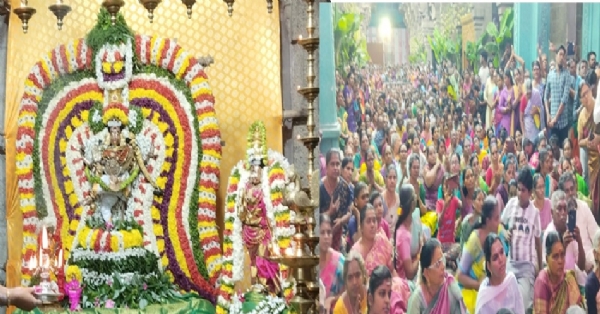 தூத்துக்குடி சங்கர ராமேசுவரா் கோயிலில் இன்று ஆருத்ரா தரிசன விழா - திரளாக பக்தர்கள் பங்கேற்பு தூத்துக்குடி சங்கர ராமேசுவரா் கோயிலில் இன்று ஆருத்ரா தரிசன விழா - திரளாக பக்தர்கள் பங்கேற்பு