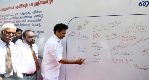 பல மயில்சாமி அண்ணாதுரை, நாராயணன் வர வேண்டும் - அமைச்சர் அன்பில் மகேஷ்