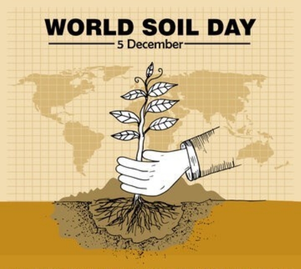 இன்று (டிசம்பர் 5) உலக மண் தினம் இன்று (டிசம்பர் 5) உலக மண் தினம்
