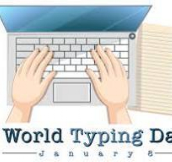 இன்று (ஜனவரி 8) உலகத் தட்டச்சு நாள் இன்று (ஜனவரி 8) உலகத் தட்டச்சு நாள்