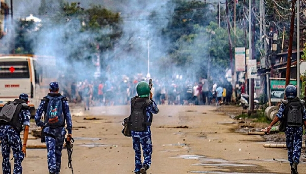 மணிப்பூரில் மீண்டும்  துப்பாக்கிச்சூடு - பொதுமக்கள் அச்சம்