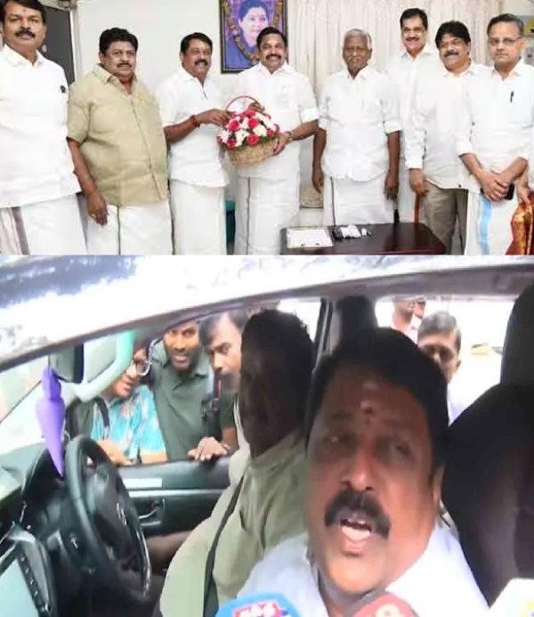 எடப்பாடி பழனிசாமி தமிழக பாஜக தலைவர் நயினார் நாகேந்திரன் சந்திப்பு எடப்பாடி பழனிசாமி தமிழக பாஜக தலைவர் நயினார் நாகேந்திரன் சந்திப்பு