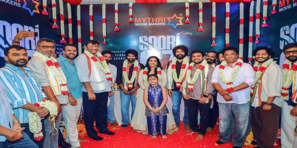 நடிகர் சூரியின் புதிய திரைப்படத்தை கிளாப் அடித்து தொடங்கி வைத்த நடிகர் சிவகார்த்திகேயன்!