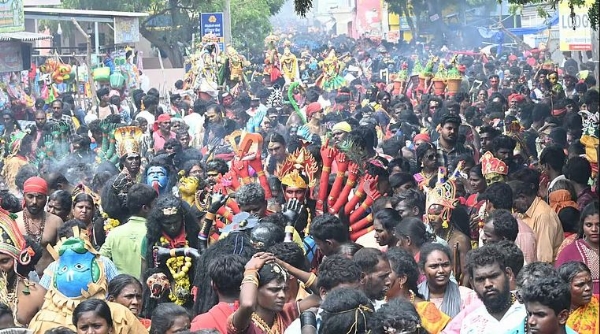 Youth beaten to death with a stone near Kulasekarapattinam Dasara festival