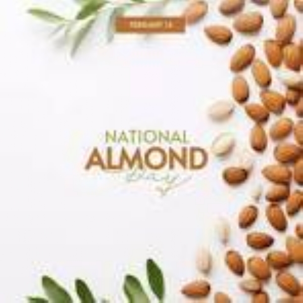 இன்று (பிப்ரவரி 16) தேசிய பாதாம் தினம் இன்று (பிப்ரவரி 16) தேசிய பாதாம் தினம்