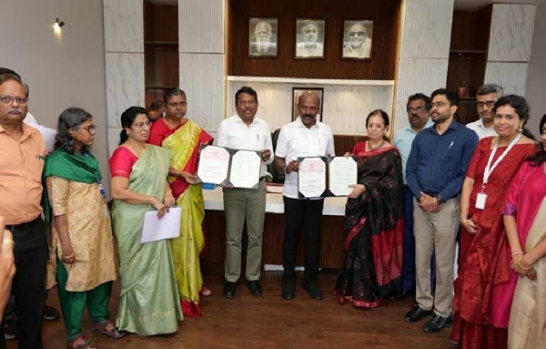 மறதி நோய் சிகிச்சைக்கான புரிந்துணர்வு ஒப்பந்தம் - அமைச்சர் மா.சுப்பிரமணியன் முன்னிலையில் கையெழுத்தானது