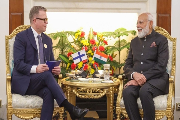 பின்லாந்து பிரதமர் பெட்டேரி ஓர்போவுடன் பிரதமர் மோடி சந்திப்பு பின்லாந்து பிரதமர் பெட்டேரி ஓர்போவுடன் பிரதமர் மோடி சந்திப்பு