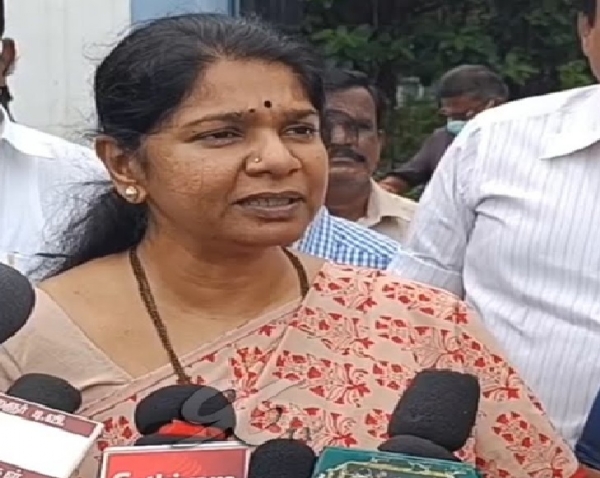 சட்டப்பேரவையில் வெளிநடப்பு என அரசியல் நாடகம் -  கனிமொழி எம்பி குற்றச்சாட்டு