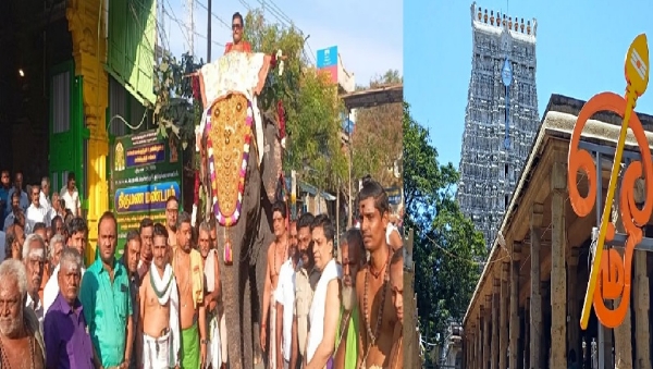 திருச்செந்தூா் முருகன் கோயிலில் மாசித் திருவிழா கொடியேற்றத்துடன் தொடக்கம்