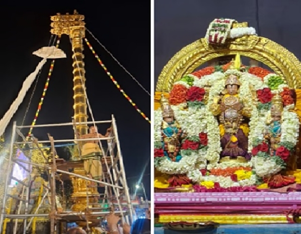 மார்ச் 1 ஆம் தேதி காஞ்சி காமாட்சி அம்மன் கோயில் மாசித் தேரோட்டம்