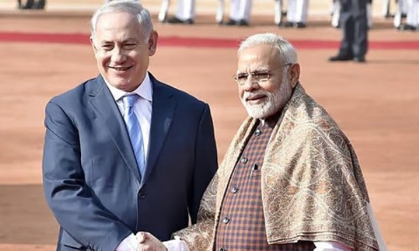பிரதமர் மோடி  இன்று இஸ்ரேல் நாட்டிற்கு பயணம் - அந்நாட்டின் நாடாளுமன்றத்தில் உரையாற்றுகிறார்