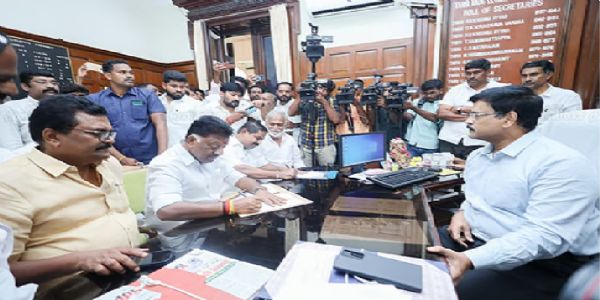 திமுகவில் இணைந்த ஓ. பன்னீர்செல்வம் எம்எல்ஏ பதவியை ராஜினாமா செய்தார்