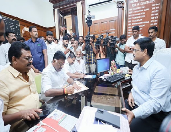 திமுகவில் இணைந்த ஓ. பன்னீர்செல்வம் எம்எல்ஏ பதவி ராஜினாமா செய்தார்