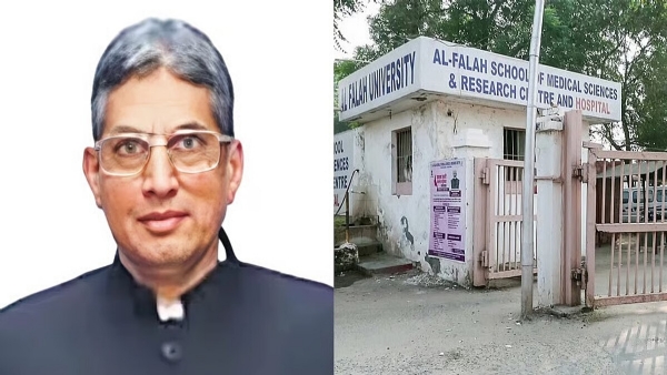 இன்று அல் ஃபலாஹ் பல்கலைக்கழகத்தின் அதிபர் ஜாவத் அகமது சித்திக்கியை கைது செய்துள்ள டெல்லி காவல்துறை குற்றப்பிரிவு அதிகாரிகள்