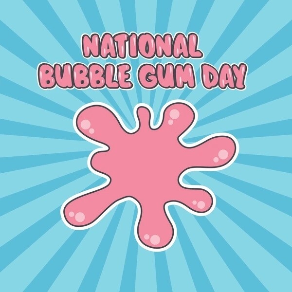 இன்று (பிப்ரவரி 6) தேசிய பப்புள் கம் தினம்