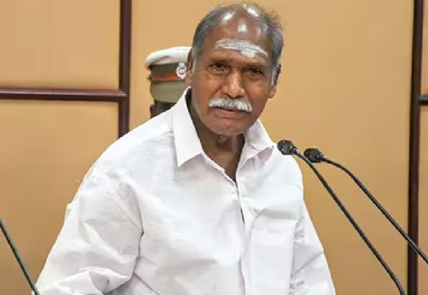 Puducherry Chief Minister Rangasamy.
