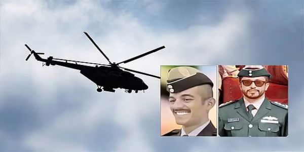 பாதுகாப்பு பணியில் ஈடுபட்டிருந்த அமீரக ராணுவ ஹெலிகாப்டர் விபத்துக்குள்ளானதில் 2 விமானிகள் மரணம்