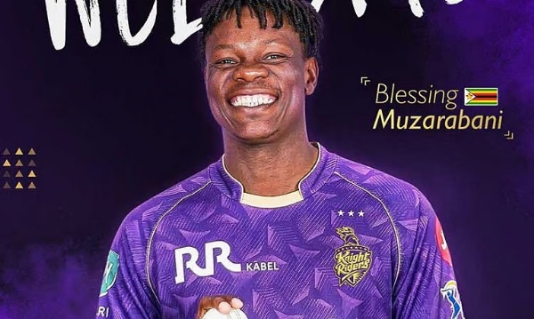 பிளெஸ்ஸிங் முசரபானி கொல்கத்தா ஐபிஎல் அணியில் ஒப்பந்தம் பிளெஸ்ஸிங் முசரபானி கொல்கத்தா ஐபிஎல் அணியில் ஒப்பந்தம்