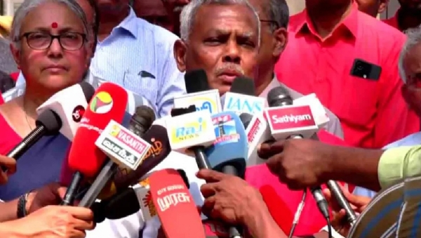 கடந்த முறையை விடக் கூடுதலான தொகுதியில் போட்டியிட வேண்டும் -  சிபிஎம் சண்முகம்