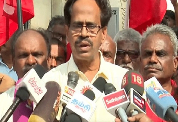 பாஜகவை வீழ்த்துவதுதான் எங்களது முதல் குறிக்கோள் - வீரபாண்டியன்