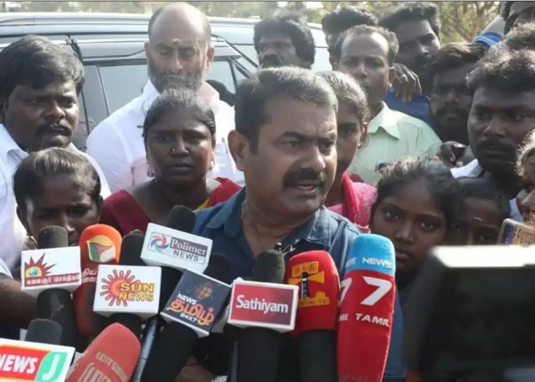 விஜய் தனித்து நிற்கவில்லை, தனித்து விடப்பட்டார் - சீமான்