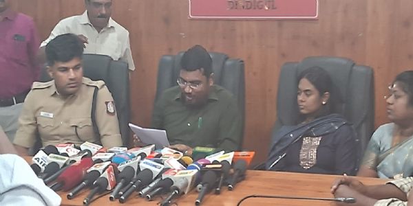 Vigil மொபைல் அப்ளிகேஷன் மூலம் வரும் புகார்கள் குறித்து 100 நிமிடத்தில் சம்பந்தப்பட்ட இடத்தில் ஆய்வு மேற்கொள்ளப்படும் - திண்டுக்கல் மாவட்ட ஆட்சியர் சரவணன்