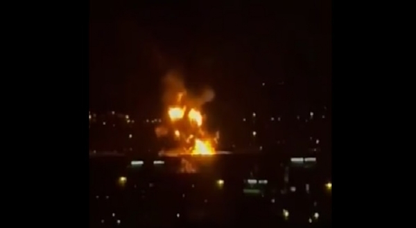 Oil Depot Ablaze in Dubai Oil Depot Ablaze in Dubai