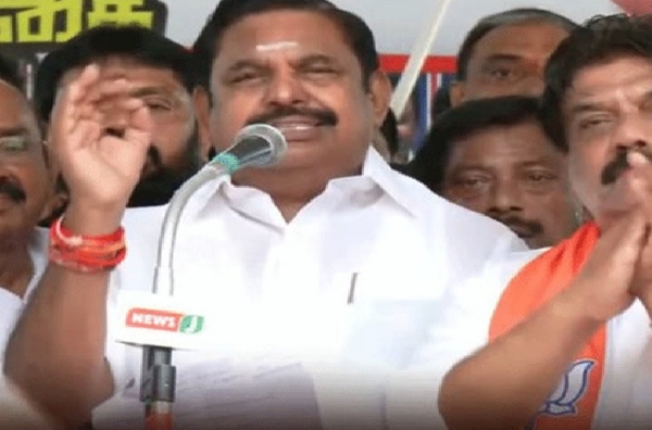 திமுக அரசை கண்டித்து தேசிய ஜனநாயக கூட்டணியினர் ஆர்ப்பாட்டம் - எடப்பாடி பழனிசாமி பங்கேற்பு