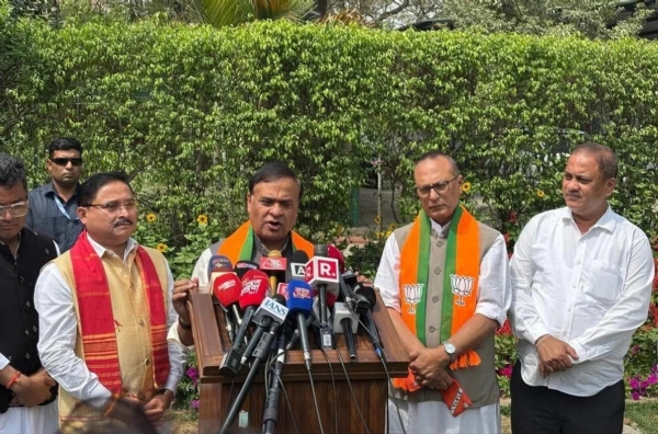 Pradyut Bordoloi joins BJP