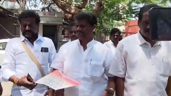 MLA Sampath files nomination
