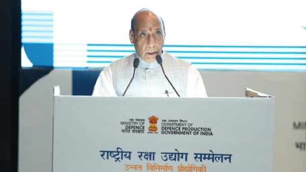 இந்தியா உலகளாவிய ட்ரோன் உற்பத்தி மையமாகத் திகழ வேண்டும் - மத்திய அமைச்சர்  ராஜ்நாத் சிங்