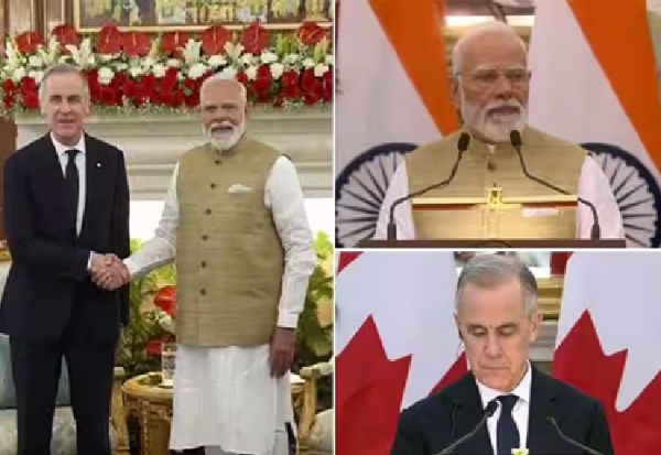 PM Modi meets Canadian Prime Minister Mark Carney