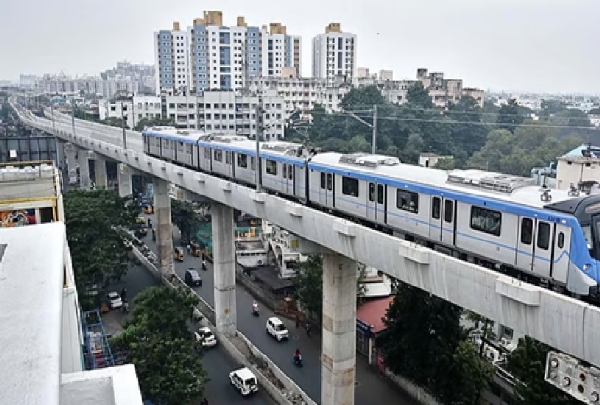 96.40 lakh passengers travelled