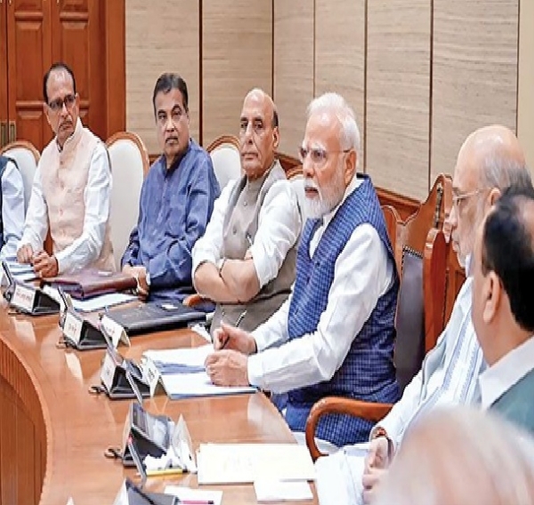 Modi holds consultation meeting Modi holds consultation meeting