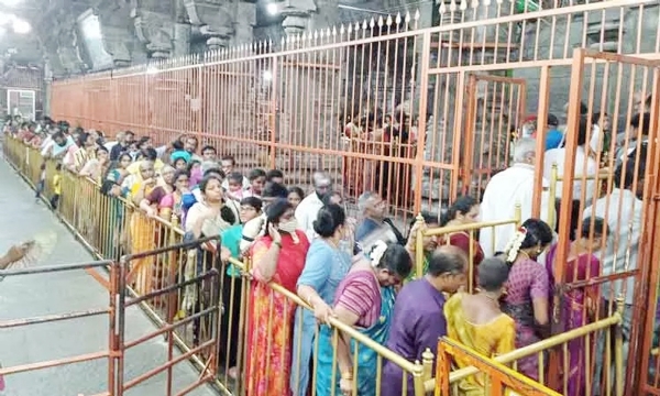 Tiruvannamalai ahead of the weekend.