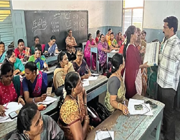 திருவண்ணாமலையில் வாக்குச்சாவடி அலுவலர்களுக்கான பணி நியமன ஆணை இன்று முதல் விநியோகம்