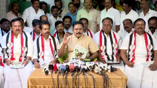 TTV Dhinakaran releases election manifesto