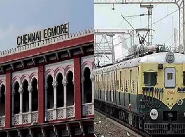 எழும்பூர் ரயில் நிலைய மேம்பாட்டு பணிகள்  ஏப்ரல் 5 ஆம் தேதிக்குள் நிறைவடையும் - ரயில் கோட்ட அதிகாரிகள் தகவல்